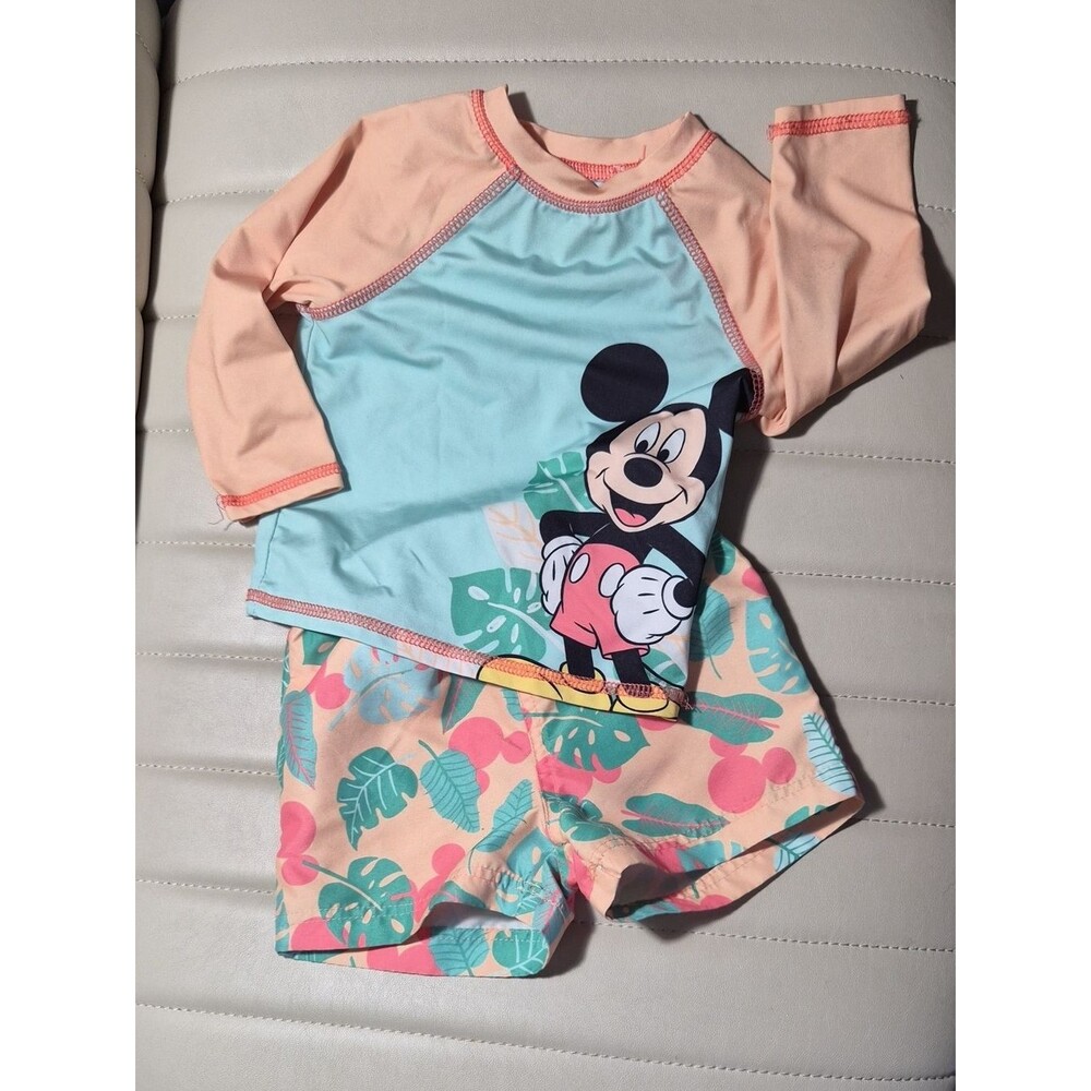Disney Pink and Blue Swim